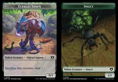 Eldrazi Spawn (0003) // Insect (0033) Double-Sided Token